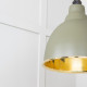 Smooth Brass Brindley Cluster Pendant Light  in Tump