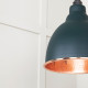 Hammered Copper Brindley Cluster Pendant Light in Dingle