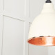 Hammered Copper Brindley Cluster Pendant Light in Teasel