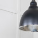 Hammered Nickel Brindley Cluster Pendant Light  in Elan Black