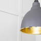 Hammered Brass Brindley Cluster Pendant Light  in Bluff