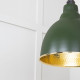 Hammered Brass Brindley Cluster Pendant Light  in Heath