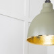 Hammered Brass Brindley Cluster Pendant Light  in Tump