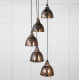 Burnished Brindley Cluster Pendant Light