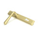 Satin Brass Newbury Slimline Lever Espag. Lock Set