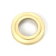 Satin Brass Newbury Lever on Rose Set (Art Deco)
