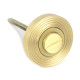 Satin Brass Round Thumbturn Set (Beehive)