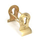 Satin Brass 50mm Euro Door Pull (Back to Back fixings)
