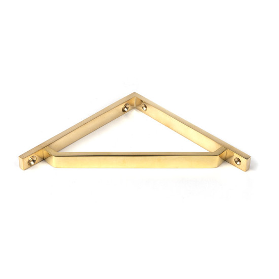 Polished Brass Barton Shelf Bracket