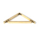 Aged Brass Barton Shelf Bracket