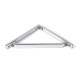Polished Chrome Barton Shelf Bracket