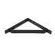 Matt Black Barton Shelf Bracket