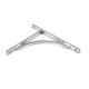 Satin Chrome Apperley Shelf Bracket