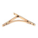 Polished Bronze Apperley Shelf Bracket