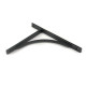 Matt Black Apperley Shelf Bracket