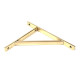 Aged Brass Chalfont Shelf Bracket