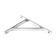 Polished Chrome Chalfont Shelf Bracket