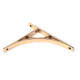 Polished Bronze Tyne Shelf Bracket