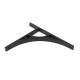 Matt Black Tyne Shelf Bracket