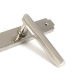 Polished Nickel Art Deco Slimline Lever Espag. Lock Set