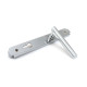 Polished Chrome Art Deco Slimline Lever Espag. Lock Set