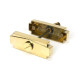 Polished Brass Art Deco Thumbturn
