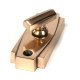 Polished Bronze Art Deco Thumbturn