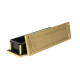 Satin Brass Traditional Letterbox
