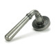 Pewter Newbury Lever on Rose Set (Plain) - Unsprung