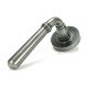 Pewter Newbury Lever on Rose Set (Beehive) - Unsprung