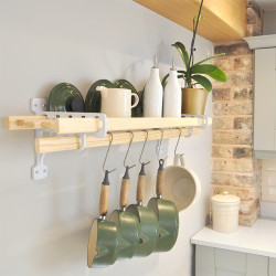 6 Lath Kitchen Shelf Rack