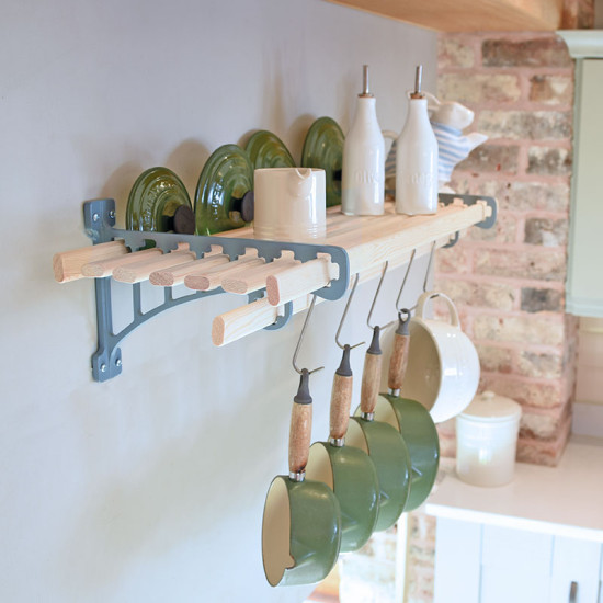 8 Lath Kitchen Shelf Rack