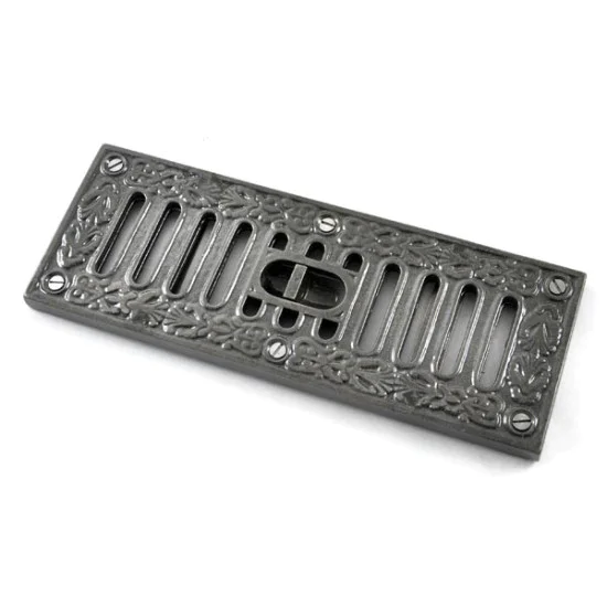 Iron Rectangular Air Vent Hit and Miss