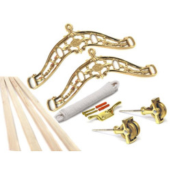 Brass Classic Kitchen Maid® Pulley Clothes Airer