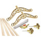 Brass Classic Kitchen Maid® Pulley Clothes Airer