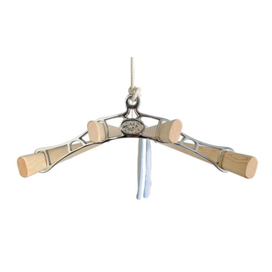 Chrome Victorian Kitchen Maid® Pulley Clothes Airer