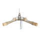 Chrome Victorian Kitchen Maid® Pulley Clothes Airer