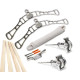 Chrome Victorian Kitchen Maid® Pulley Clothes Airer