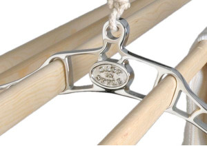 6 lath Victorian Kitchen Maid® Pulley Clothes Airer