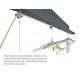 Chrome Classic Kitchen Maid® Pulley Clothes Airer