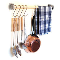 Chrome Utensil Rack