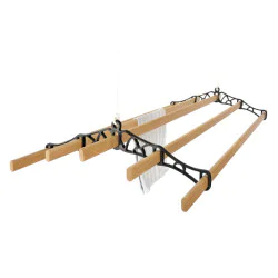 5 Lath Victorian Kitchen Maid® Pulley Clothes Airer