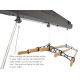 5 Lath Victorian Kitchen Maid® Pulley Clothes Airer