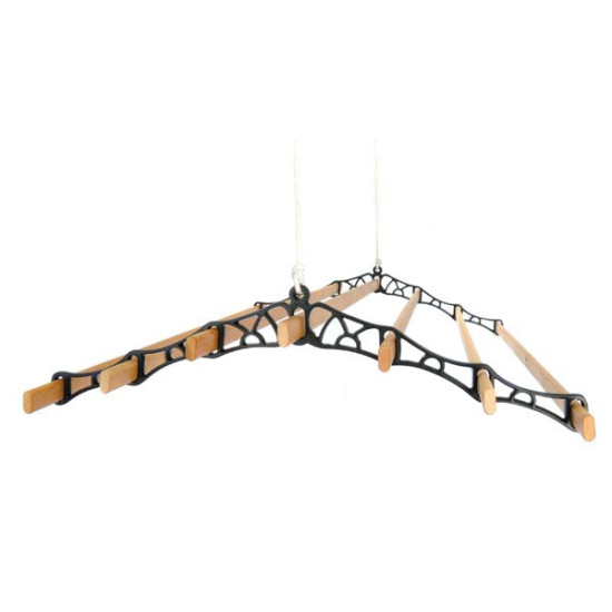 7 Lath Victorian Kitchen Maid® Pulley Clothes Airer