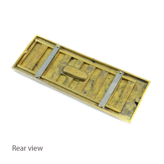 Brass Hit and Miss Narrow Air Vent