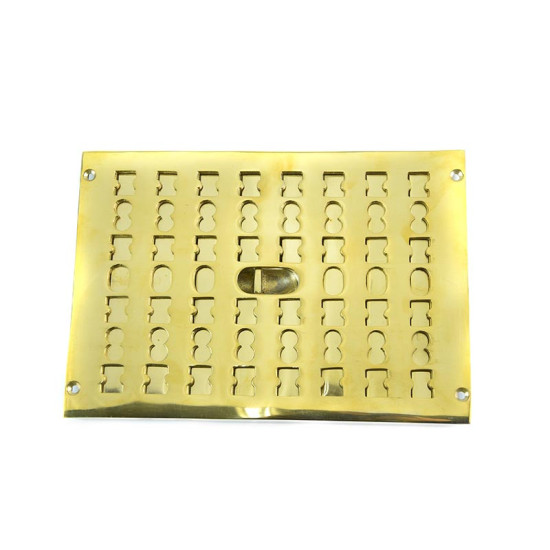 Brass Hit and Miss Double Air Vent