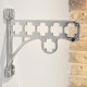 Chrome 6 Lath Kitchen Shelf Rack