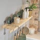 Chrome 6 Lath Kitchen Shelf Rack