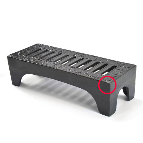 Iron Brick Air Vent Slotted - Seconds