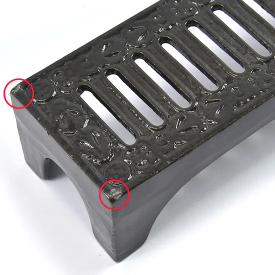 Iron Brick Air Vent Slotted - Seconds